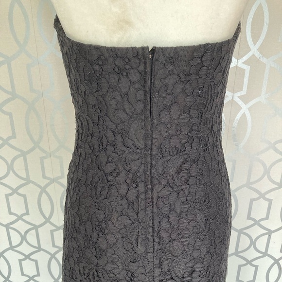 Bridesmaid or prom black lace dress - Picture 3 of 5